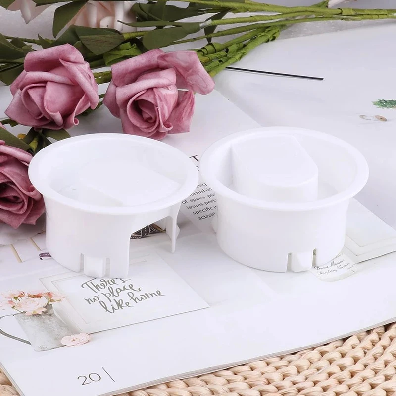 Description Picture 6 of itemWhite Glass Hot/Cold Water Carafe Lid Cover Food Grade Plastic Anti-Dust Leakproof Lids Stoppers