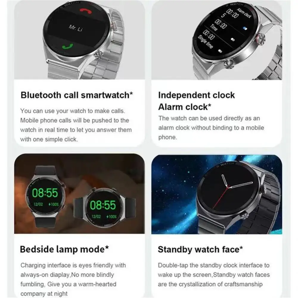 DT3 Ʈ Ʈ ġ   1.5 ġ HD ũ NFC Smartwatch  ð ƮϽ   ո DT3 Pro Max
