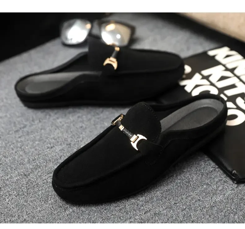 Sommer-Halbschuhe aus Leder für Herren, bequeme Herren-Loafer, atmungsaktive Freizeitschuhe, Slip-on-Schuhe, bequeme Wanderschuhe – Detail 22
