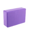 High Density Yoga Blocks -Firm EVA Foam Bricks - Gymnastics Block for Muscle Pain and Stress Purple 4