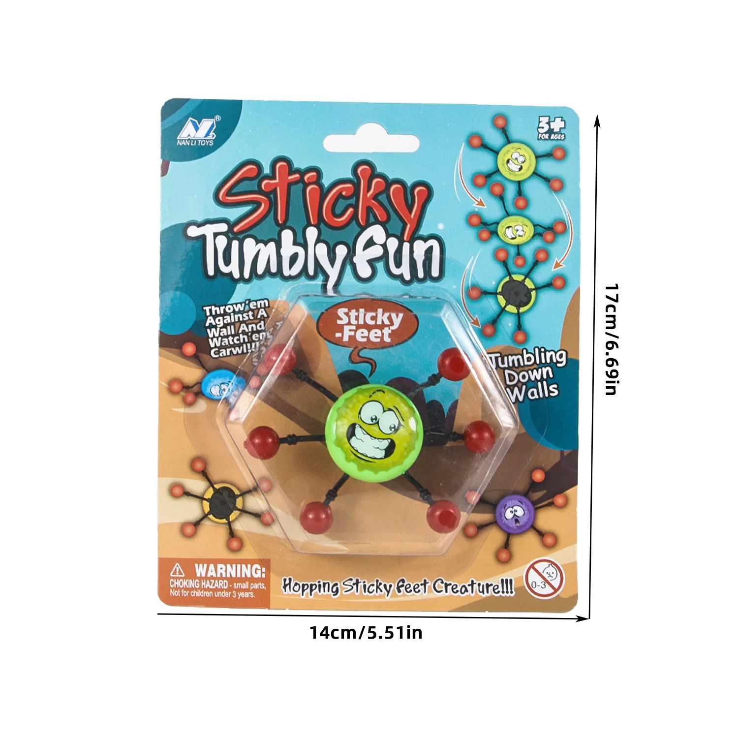 재미있는 스티커 벽 등반 소년 장난감, 플라스틱 등반 플립 맨, 매력적인 클래식 장난감, 어린이 회전 노벨티 선물