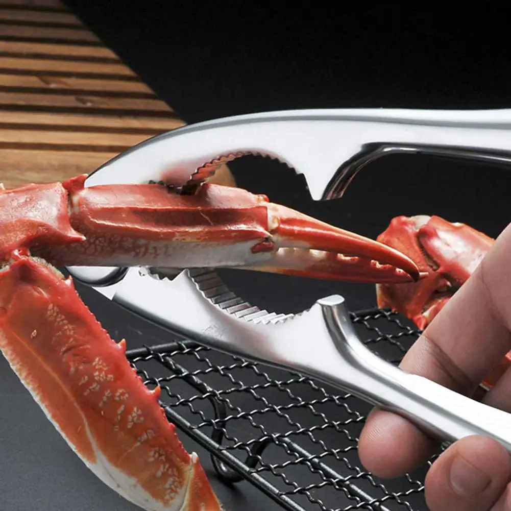 

1 Set Nutcracker Tongs Wear-resistant Fish Clamp Fine Workmanship Fish Clamp
