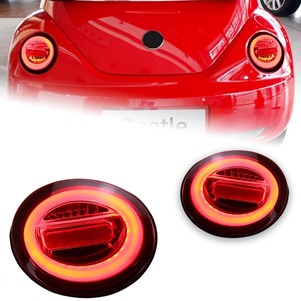 テールライト60年代VWビートルズ 1968-1970 VW Beetle United Pacific LED Tail Light & Back-Up