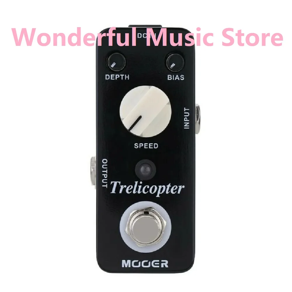 

Mooer Tremolo Electric Pedals Footswitch Guitars Effects Pedals Synthesizer Mtr1 Trelicopter Effector Trill Classic Optical