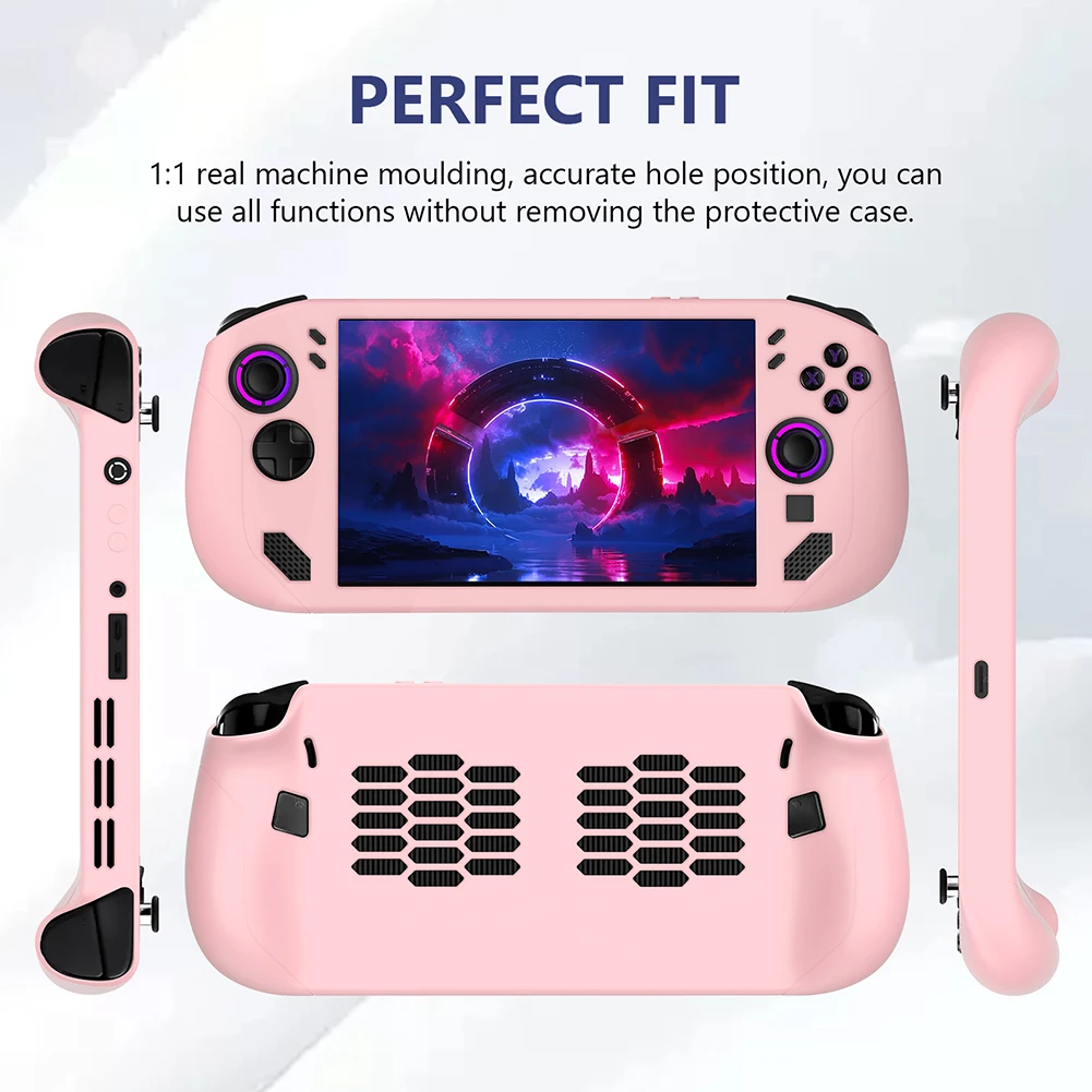 Silicone Protective Cover Handheld Game Console Anti-Scratch Case Anti-Drop Soft Shell For Legion Go S Gaming Consoles Accessory
