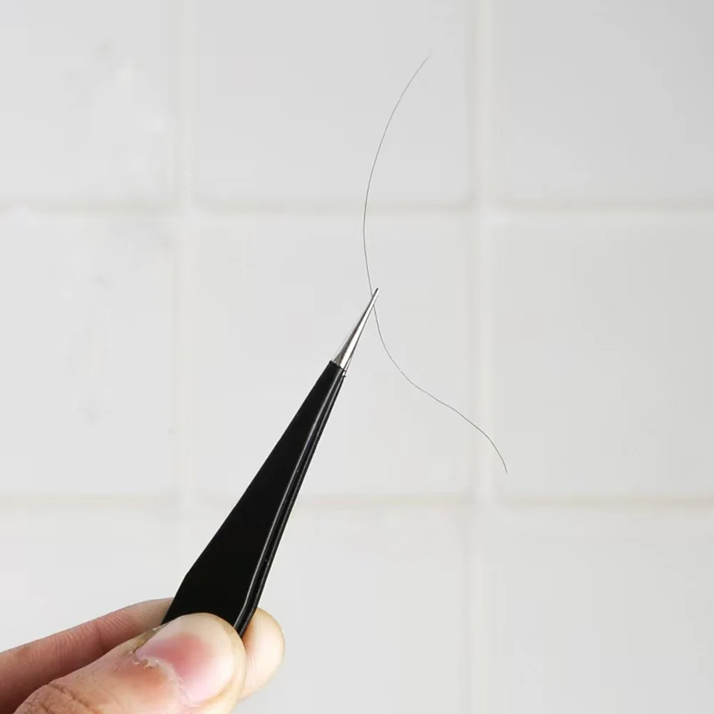 Pinzette ESD In Acciaio Inox - Set 2 Pezzi Per Elettronica, Gioielli E Lavori Di Precisione - Foto 5