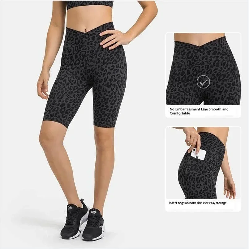 

Спортивные шорты для йоги Lulu на замену, облегающие шорты с высокой талией для подтяжки ягодиц, фитнеса, бега, высокоэластичные нейлоновые шорты, Леггинсы для йоги
