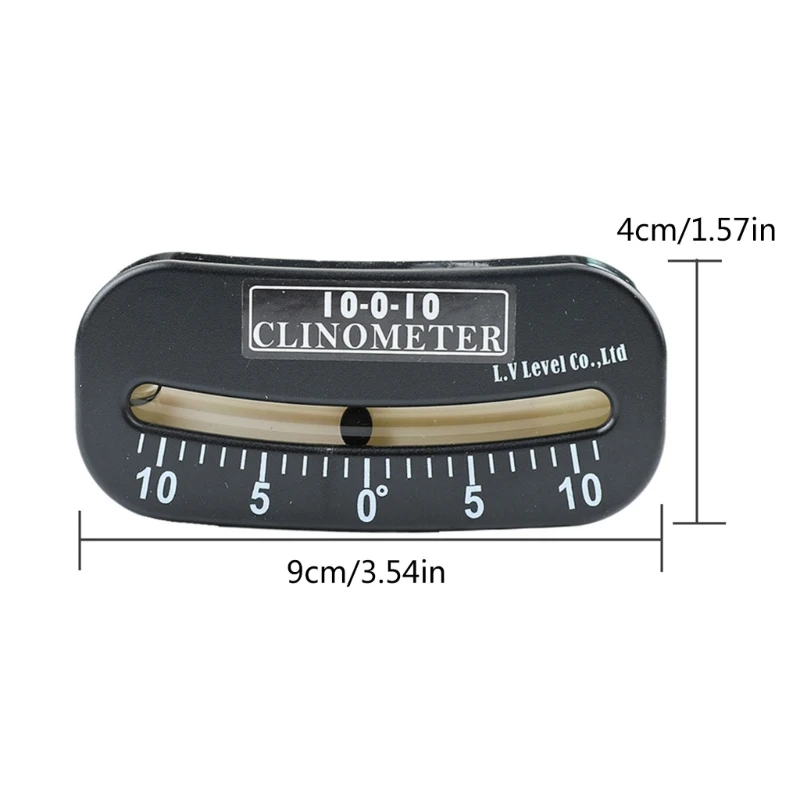 Slope Protractors Inclinometer Level Meter Clinometer Angles Gauges for RVsBoat