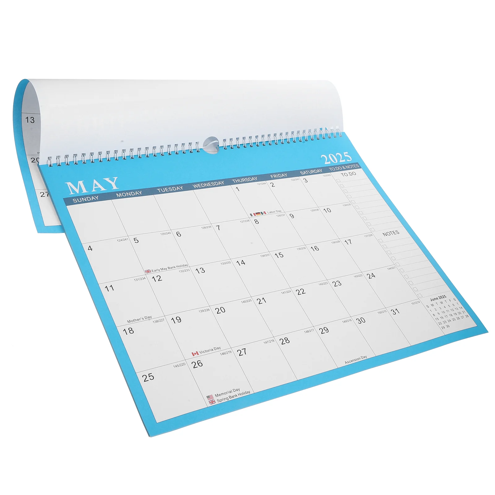 

2025 Wall Calendar Clear Printed Family Planning Monthly Home Accessory Record Form Dating
