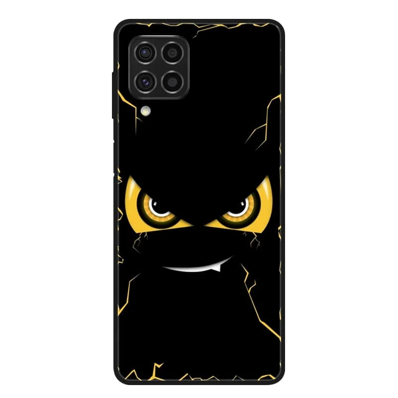 Black Shockproof Case Cover for Samsung Galaxy - Durable Protective Back Shell