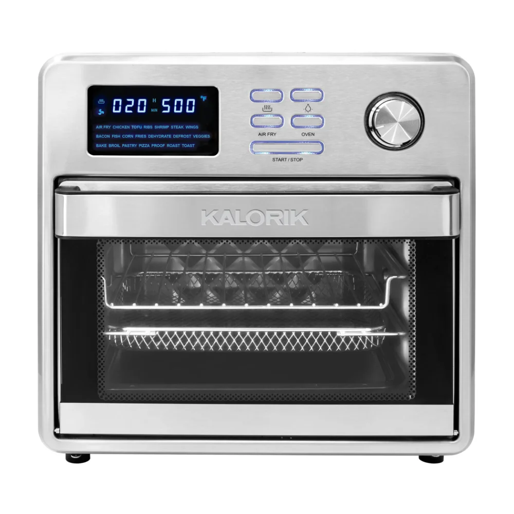 

Quart Digital Air Fryer Oven Stainless Steel mini oven