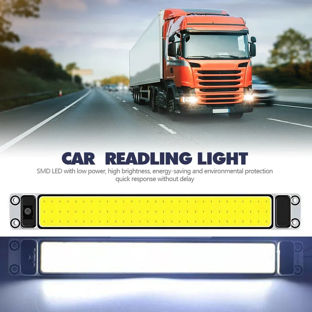 รูปสินค้า โคมไฟ LED รถยนต์ 12-24V สวิตช์เปิดปิด ดีไซน์สวย ใช้งานง่าย