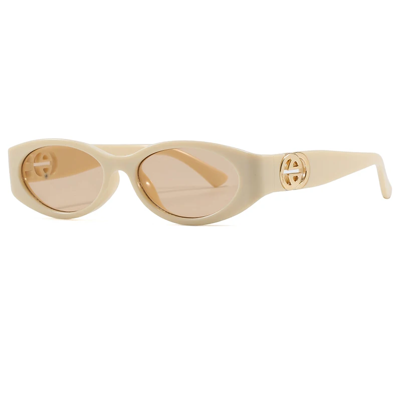 Chic Vintage-Inspired Oval Eyewear – Women's Anti-Light Fashion Glasses (3pcs Set)