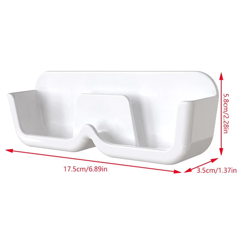 1PC New Eyeglasses Organizer Rack Wall Mounted Sun-glasses Display Holder Wardrobe Decoration Storage Box Sunglass Organizer