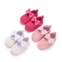 Spring and Autumn Baby Shoes Fashion Sweet Bow Casual Shoes Soft Sole Comfortable and Lightweight Walking Shoes 1