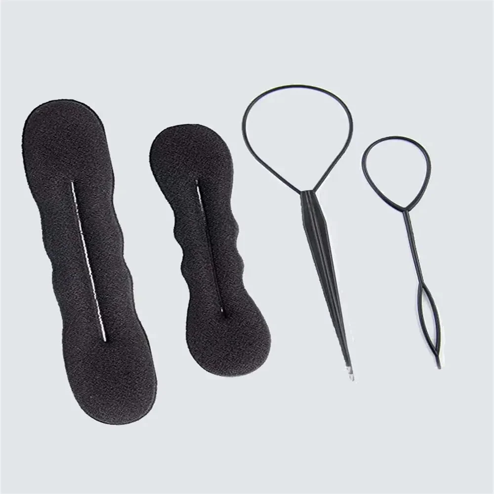 Hair Scrunchie Headband Donut Bun Curler Hairbands hair accessory
