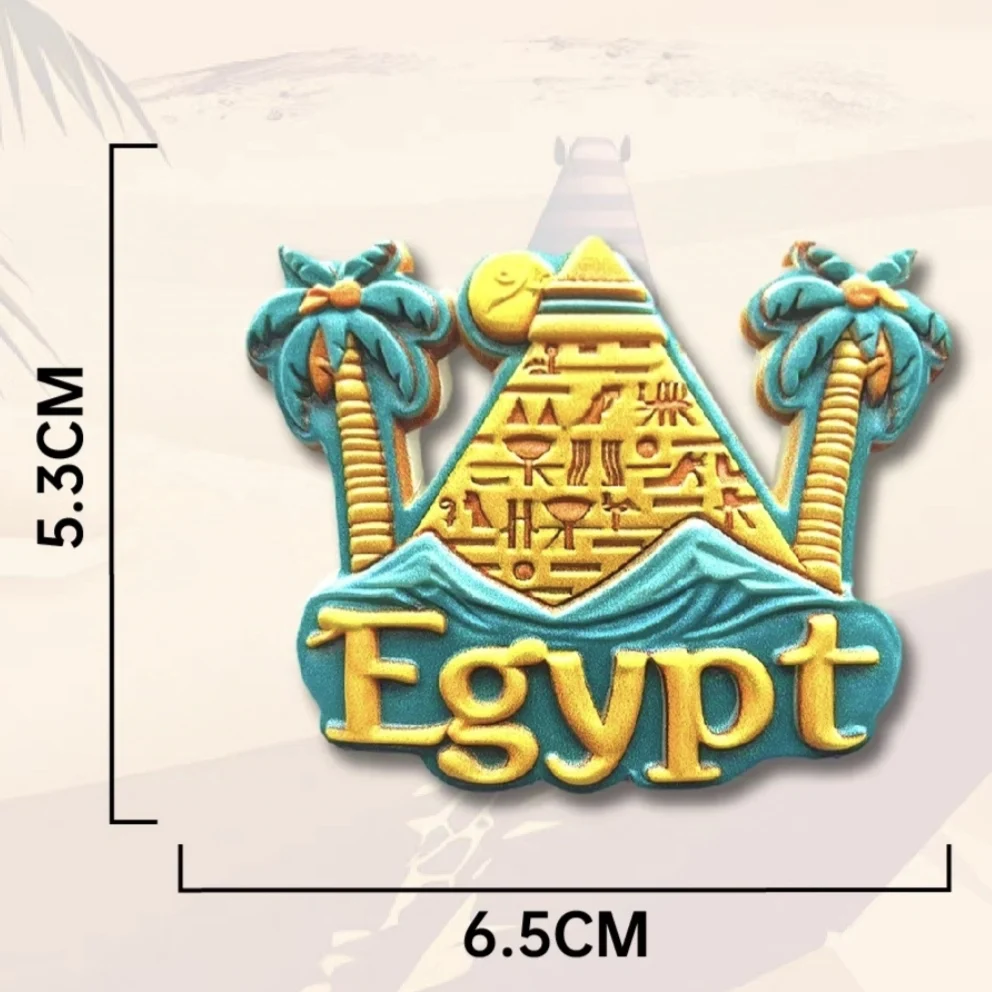Africa Egypt Resin 3D Fridge Magnets Tourism Souvenir Refrigerator Sticker Handicraft Gift Decoration Articles refrigerator decor,magnetic fridge magnets,magnetic fridge stickers
