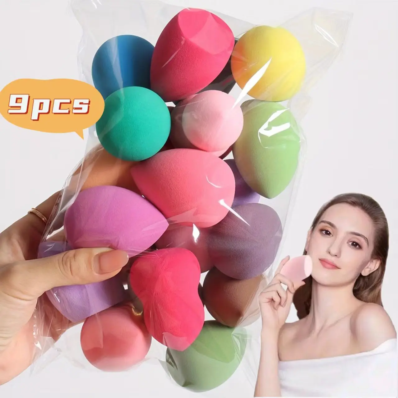 Makeup Sponges Latex-Free Blending