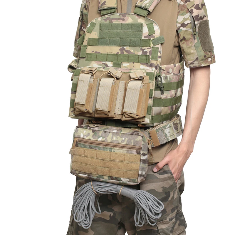 Utility Taktische Weste Dangler Drop Pouch Bauchdump Drop Pouch Fanny Pack für JPC/CPC/LBT/D3CR/MK3 & 4 Plate Carrier Storage – Detail 1