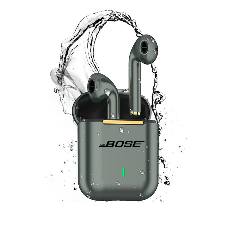 

mzyBOSE J18 TWS True Wireless Bluetooth Earphones Mini Waterproof Sports Game High Definition Stereo Calls Headphone for Bose