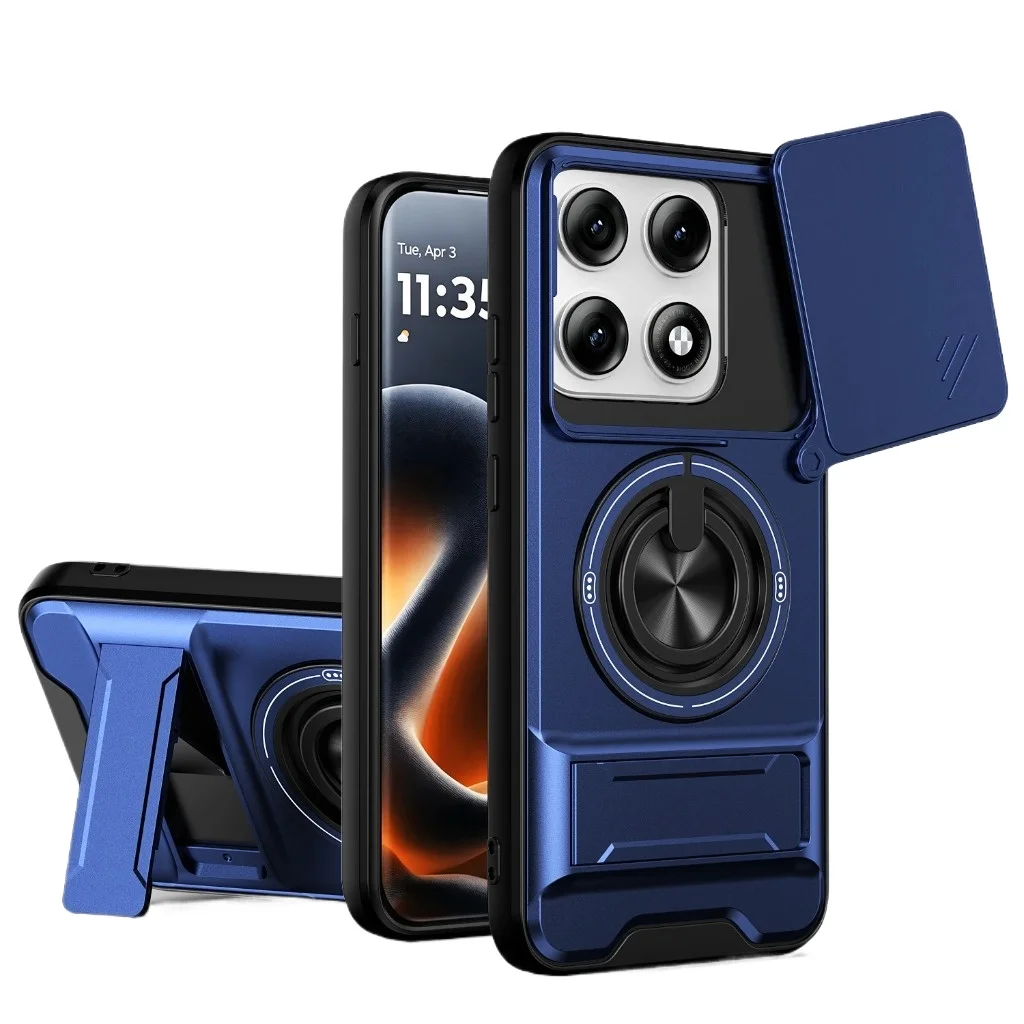 Magnetic Ring Holder Protective Case