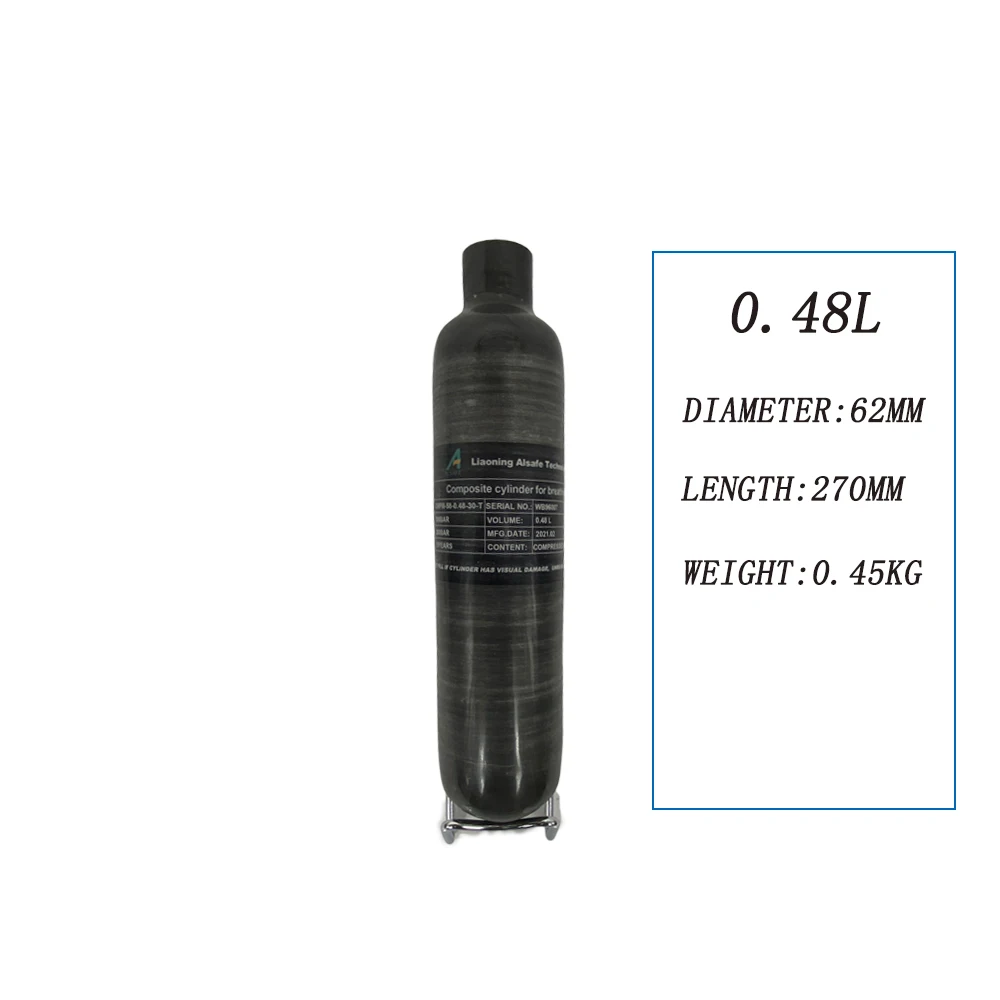 300 бар 4500psi 0.48l 480cc 0.58l 580cc углеродное волокно цилиндр M18 * 1,5 (art.: 3920c3e8ff024) - 3920c3e8ff024