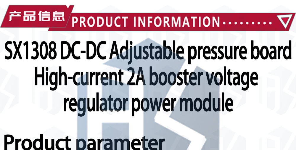 1 ~ 5PCS EGBO DC-DC Konverter SX1308 2A Step-UP Einstellbare Power Modul Booster – Detail 20