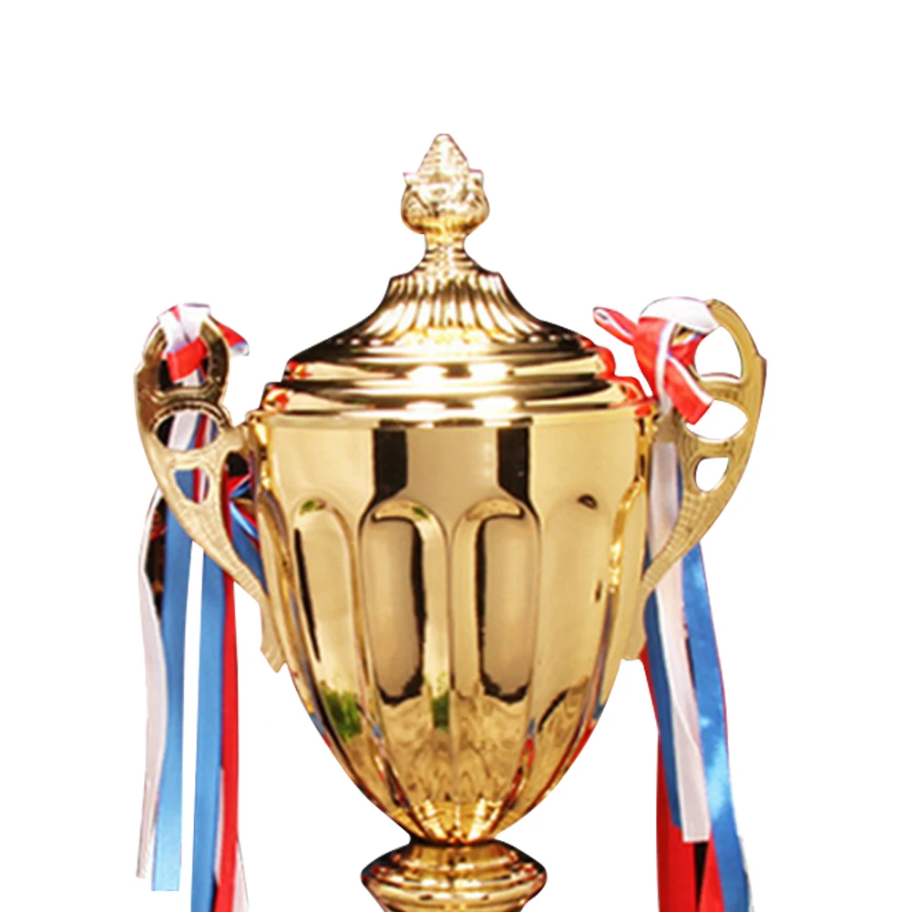 Trophy Cup Gold Gold Achievement Trophies Metal Award Trophy Cups Large Sculpture Trophies Party Ceremony