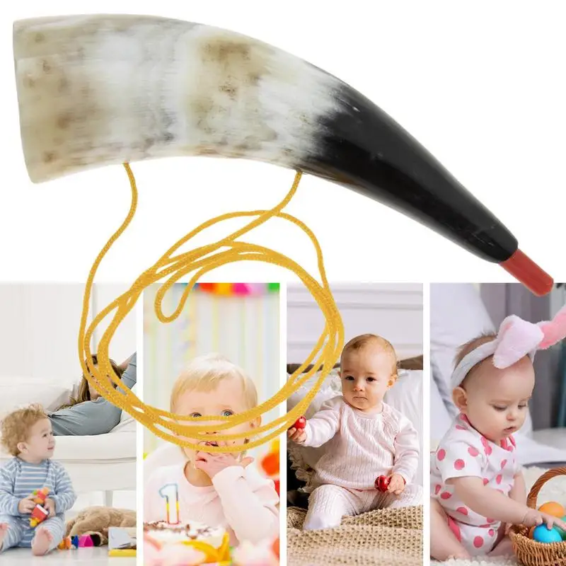 Outdoor Portable Horn Children's Bull Horn Trumpet Toy Compact Size Instruments Toy For Music Lovers Performers Wind Instrument