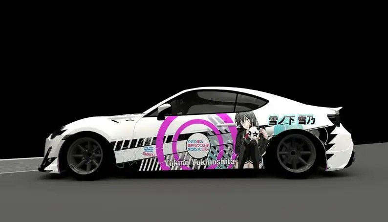 

Yukino Yukinoshita Yukino Yukinoshita Itasha Design Download My Youth Romantic Comedy SNAFU ANIME Manga Car Livery Grap