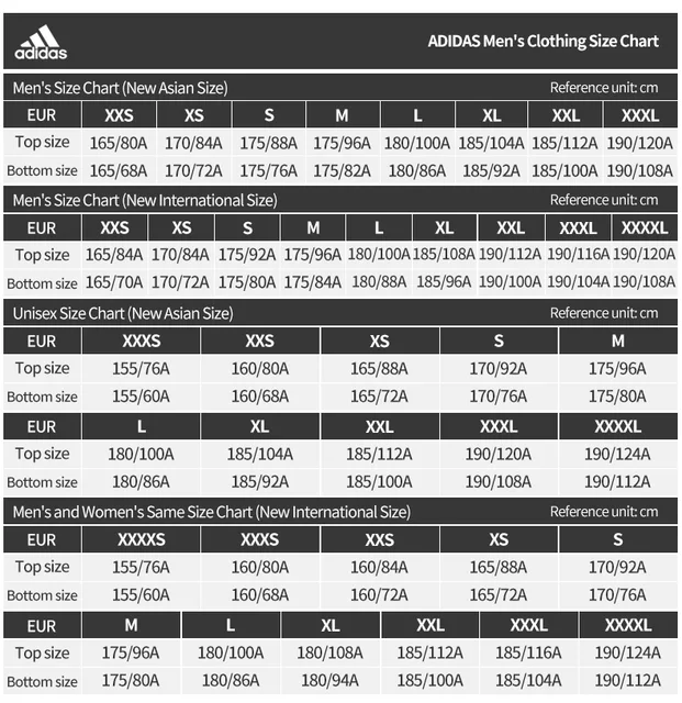 Clothing Adidas Hoodie Mens Size Chart Adidas Official Authentic