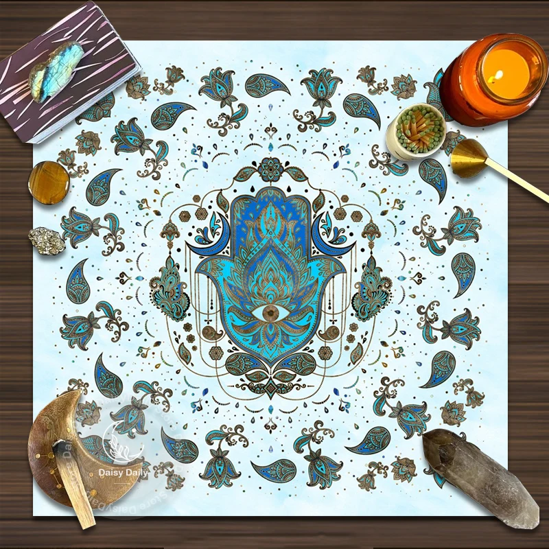 TarotTableclothAltarClothWitchcraftAstrologyDecorOracleCardPad