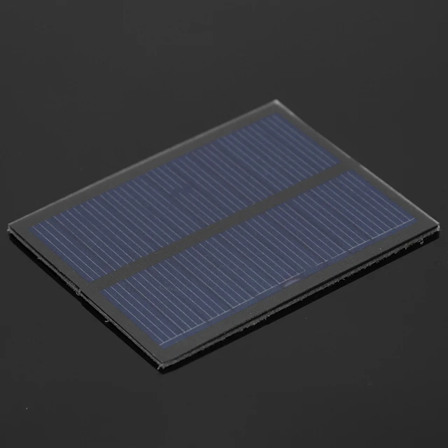 0.5W 5.5V Mini Small Solar Panel Module Kit Solar Battery Charger PET Laminate 76x60mm Polysilicon Solar Panel for DIY  Board 5