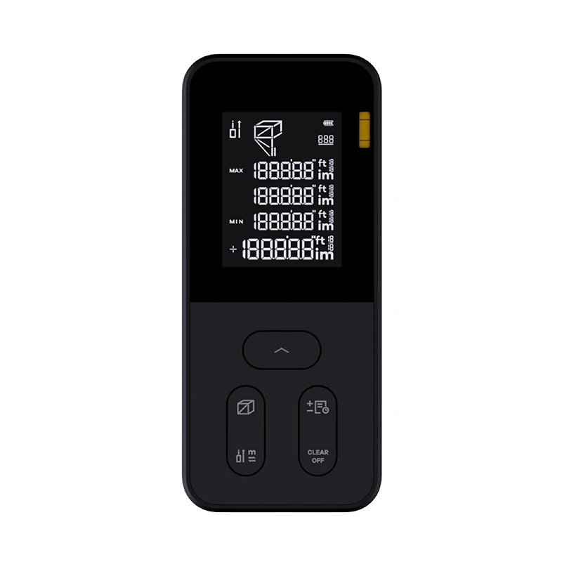 HOTO Laser Measure ECO 7 modes Digital Tape Rangefinder Measuring Distance 50M 2 Inch HD Display Store 99 Data Sets,laser rangefinder,laser tape measure,digital tape measure,tape measure