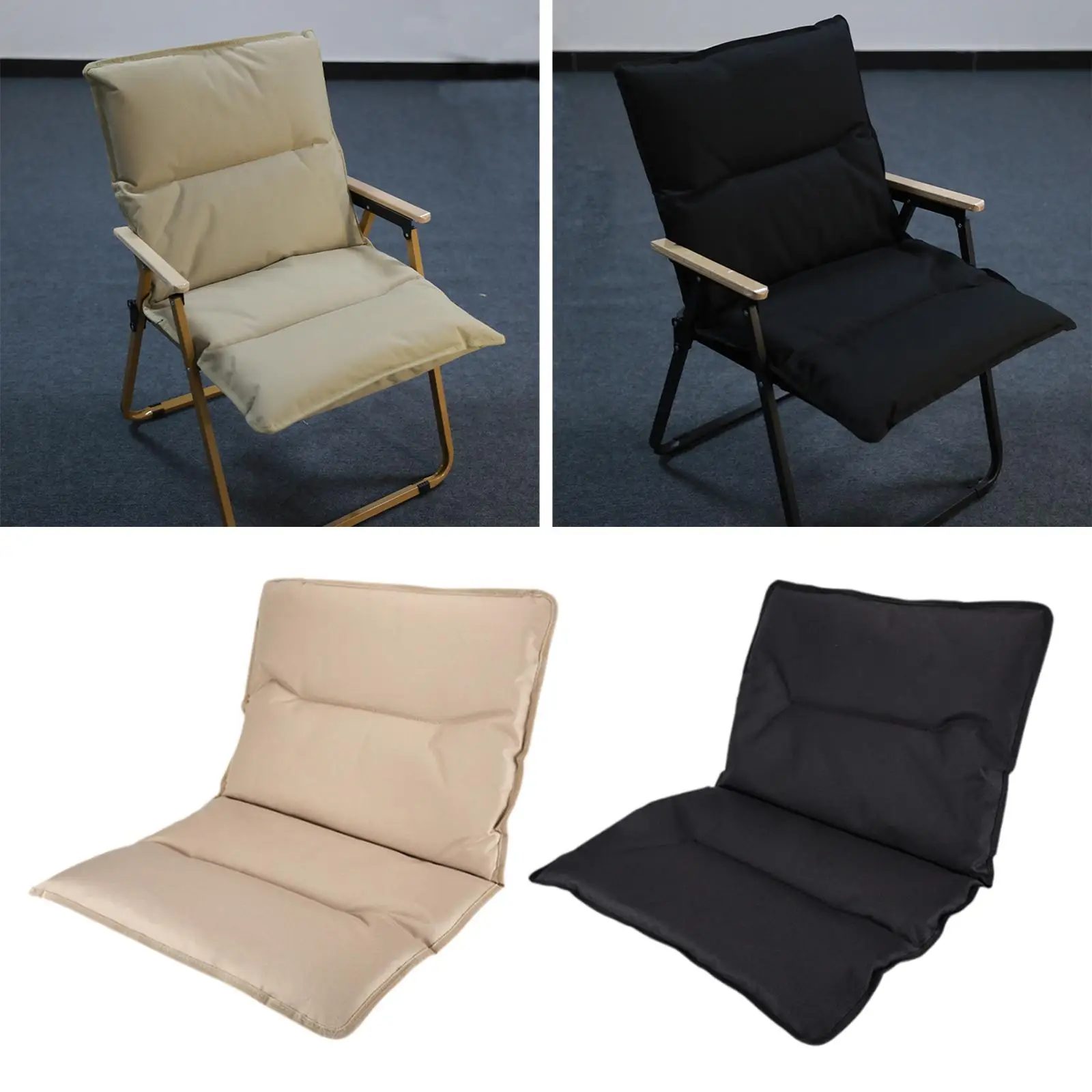 Stadium Seat Pad Polyester Camping Chair Pad Lightweight Practical Bleacher Cushion Folding Seat Sports Travel Lawn for Backyard