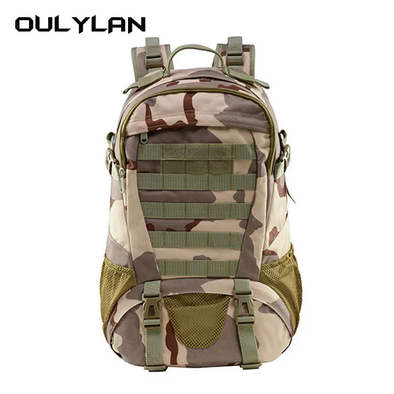 

35L Military Tactical Backpack Men 3P Army Molle Assault Rucksack Outdoor Travel Bag Hiking Camping Hunting Climbing Bags