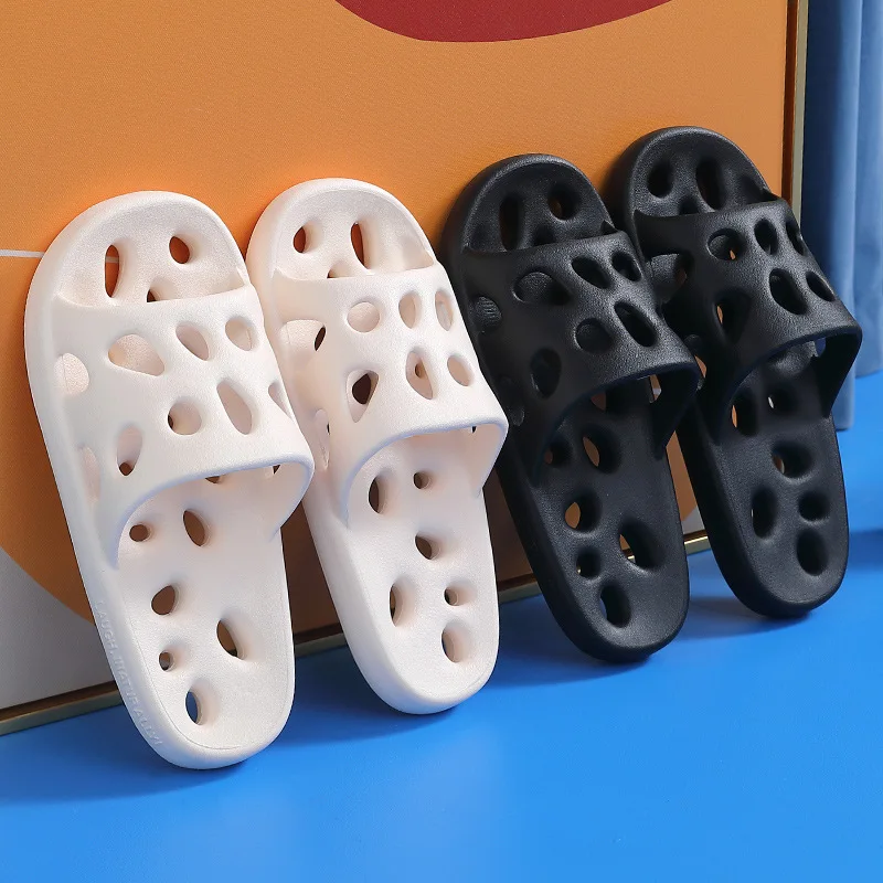 

2023 Men Platform Slippers Shoes Unisex Summer Beach Eva Soft Sole Slide Sandals Leisure Women Indoor Bathroom Anti-slip Slides
