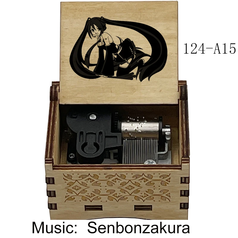 mechanical music Senbonzakura One Thousand Cherry Trees music box fans new year Christmas gift office home decoration