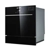 Black Glass Door Embedded Automaticdish Washer Home 8 Sets Of Tableware Commercial Restaurant Kitchen Dishwasher 220 1