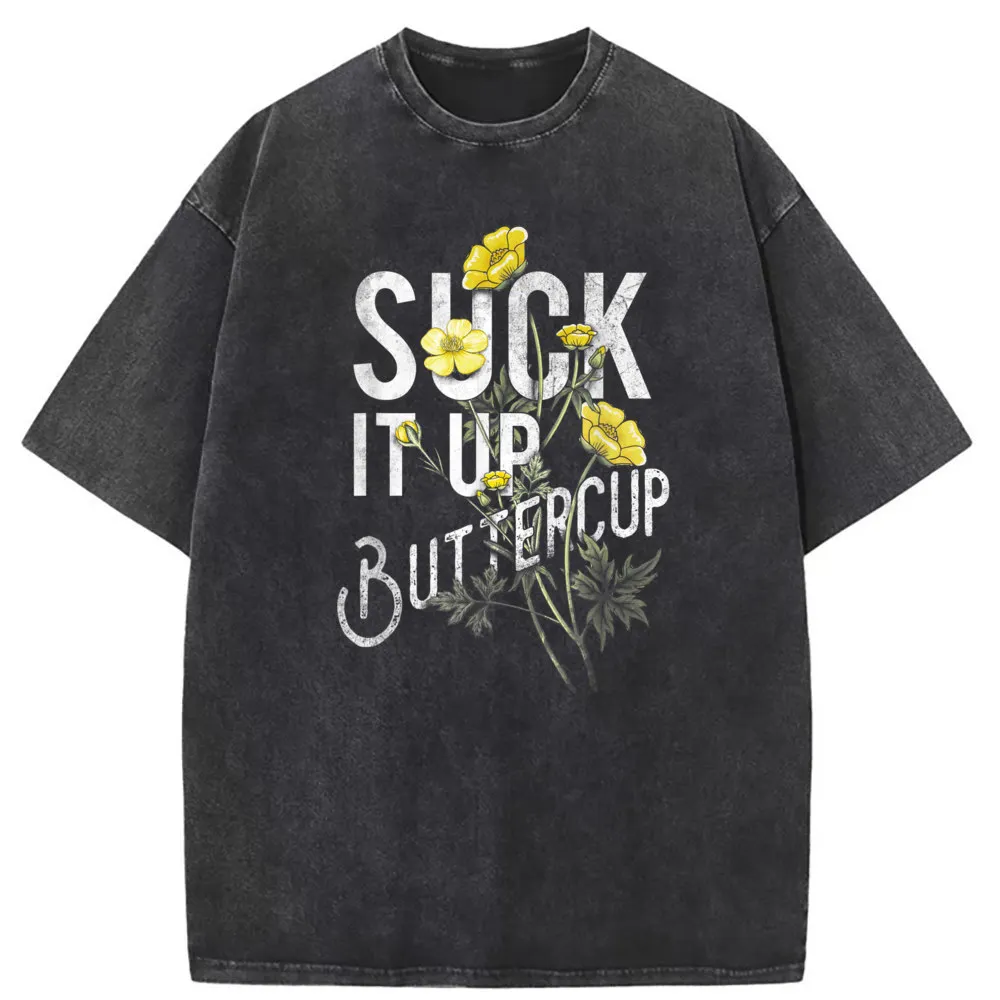 

Suck It Up Buttercup Man Retro T-shirts Cheap Mens Sweatshirts Funny Comics Tshirts Unisex Long Sleeve Funny Vintage Clothing