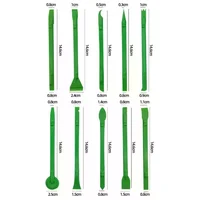 10Pcs/Set 10 In 1 Plastic Crowbar Disassembly Spudger Opening Tools Kit For Phone Pad Tablets Laptop PC Repairing Opening Tools 6