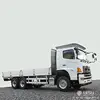 1/14 Simulation truck 6X4 flatbed truck RC Remote control metal transporter modified LESU model 3