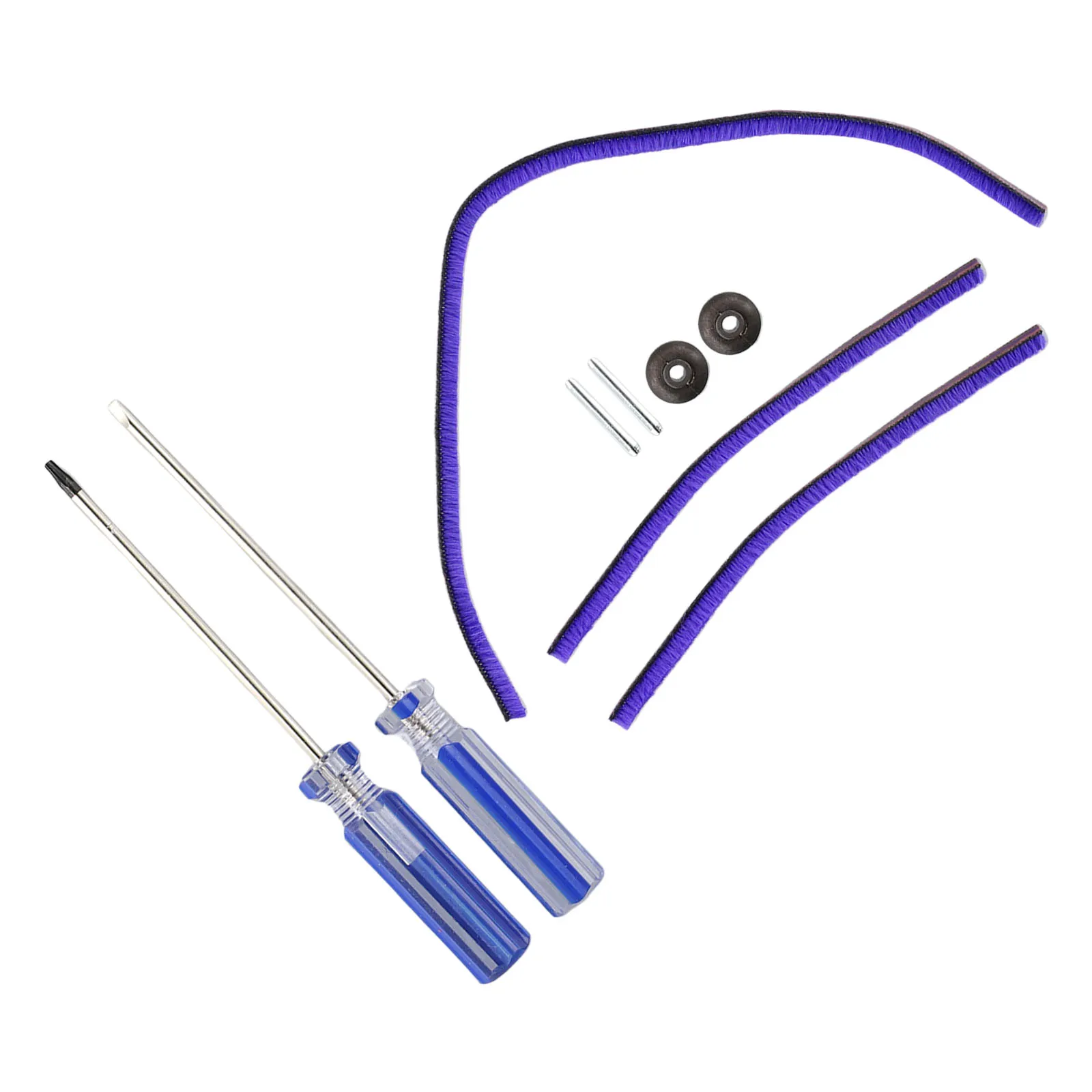 

Home Accessories Vacuum Parts 2pcs Axles 2pcs Rollers 2pcs Screwdriver 3pcs Soft Plush Strips For Dyson V6 V8 Replaced