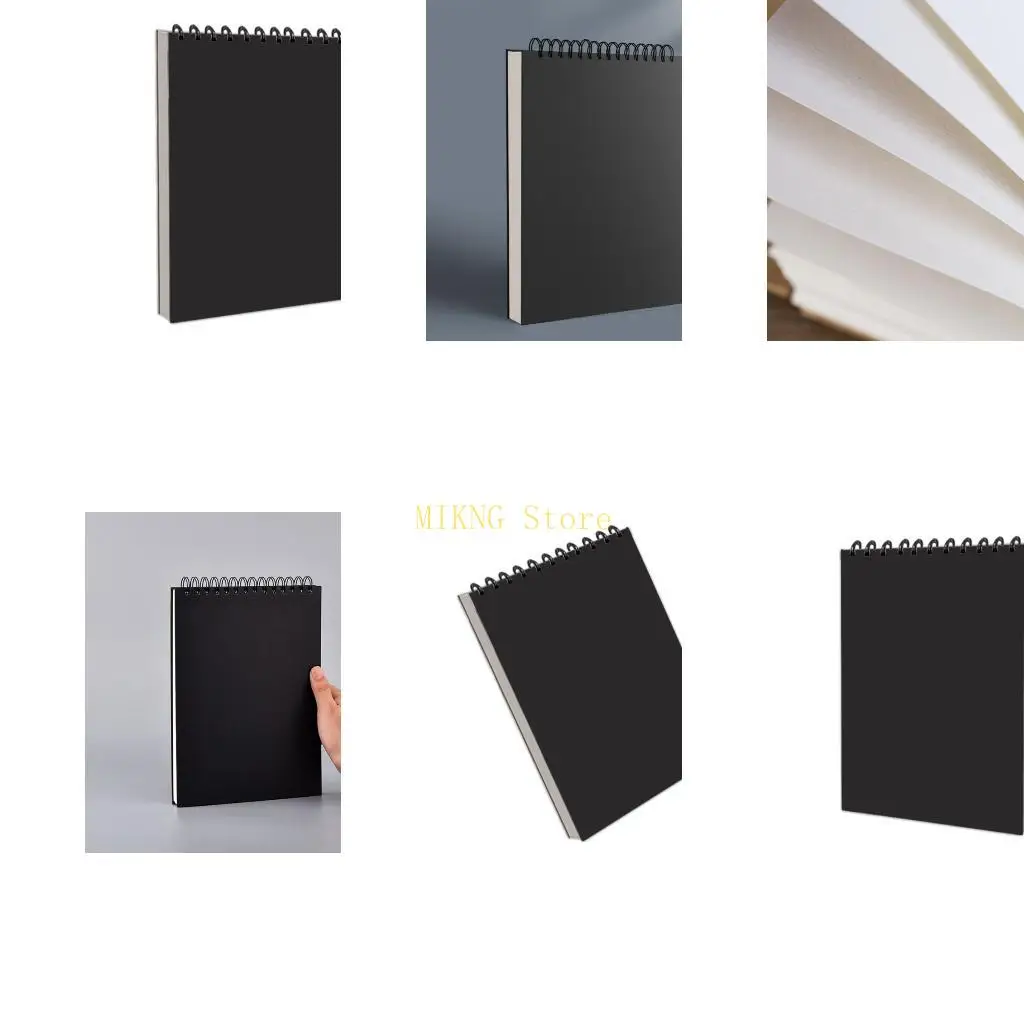 트윈 코일 바인딩 스케치북 60 예 160GSM 종이 스케치 책 210x290mm 최고..