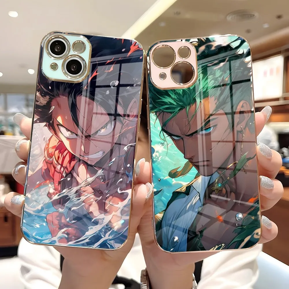 Custodia Per Telefono Pirate Monkey D Rufy Roronoa Zoro Per Samsung S24 S23 S22 S21 S20 S20Fe S10 Plus Custodia In Silicone Elettrolitico