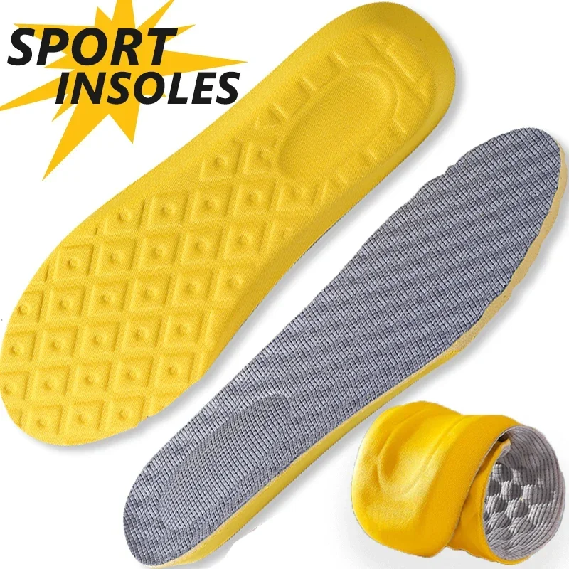 Men's Breathable Orthopedic Latex Foam Insoles