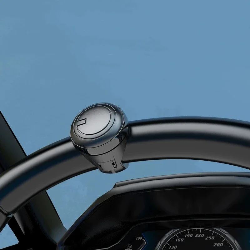 Volante universale per auto Booster Ball Risparmio di manodopera Tornitura Spinner Manopola Cuscinetto Supporto per maniglia di alimentazione Accessori automobilistici