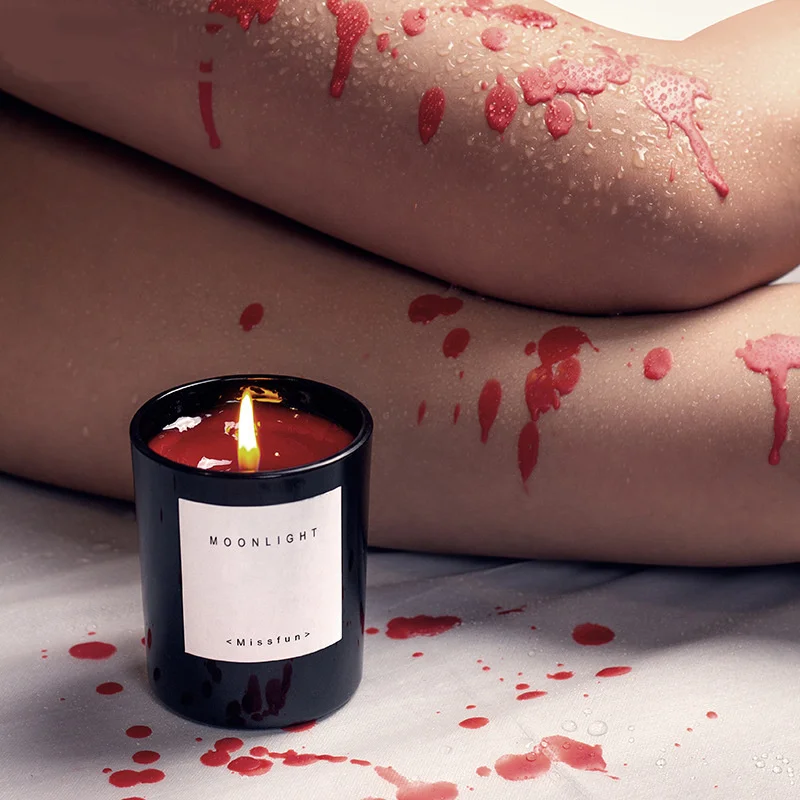 Msoul aromatherapy low temperature candle portable bed sheet punishment props adult sex toys