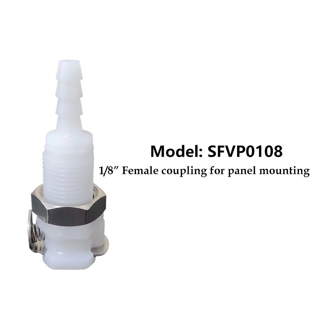 Water Pipe Fitting Panel Mounting Connector