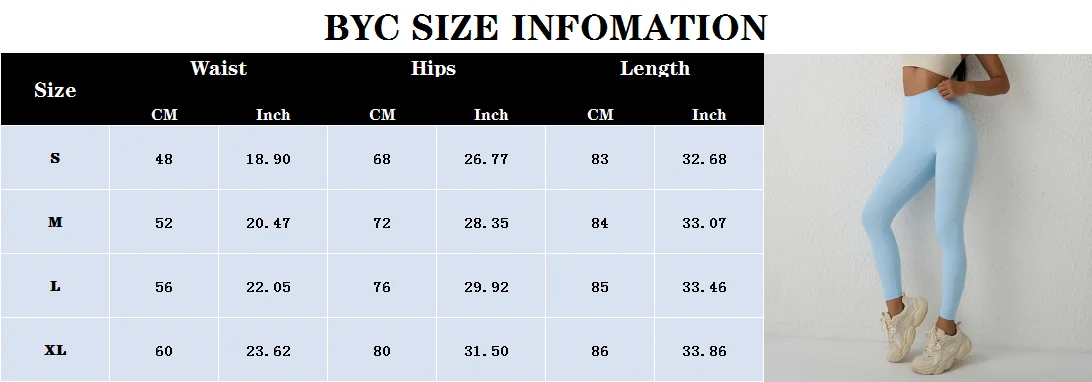 High Waist Seamless Push Up Leggings front view